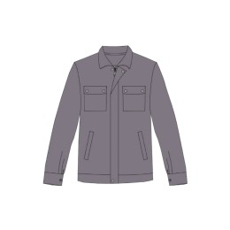 Design gray twill brushed windbreaker jacket Customized button windbreaker jacket Kaifanxuan (ISS) company uniform windbreaker Windbreaker Design Company J1046 Design gray twill brushed windbreaker jacket Customized button windbreaker jacket Kaifanxuan (ISS) company uniform windbreaker Windbreaker Design Company J1046